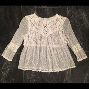 Free People ∣ Lace Blouse